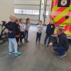 Besuch der Kinderfeuerwehr beim BRK Pegnitz